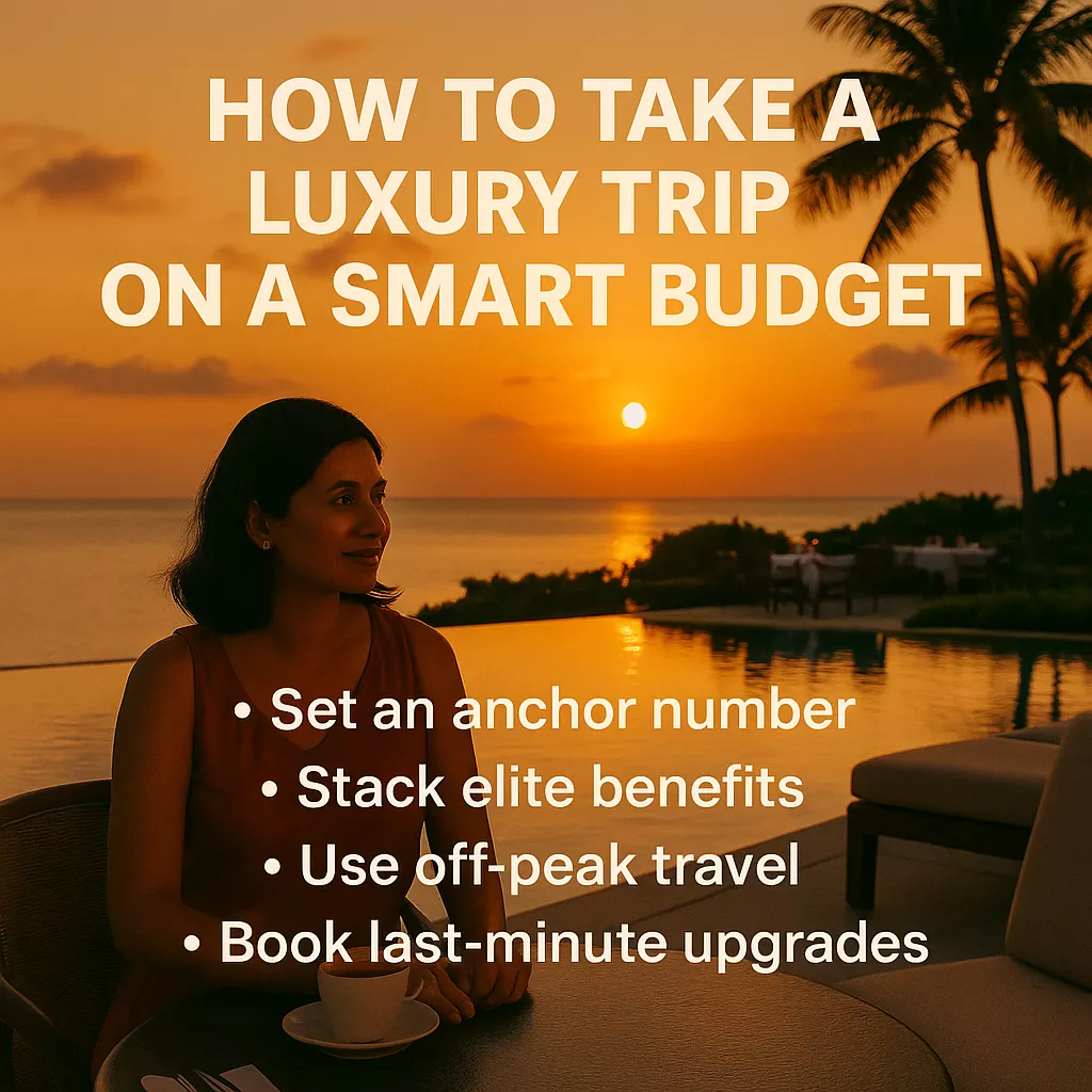 How to Take a Luxury Trip on a Smart Budget